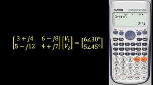 Equations Using Calculator Casio Fx570