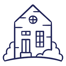 House Front View Building Png Svg