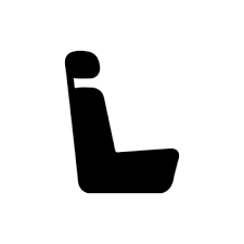 Car Seat Silhouette Png And Vector