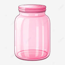 Pink Jar Clipart Jar Kitchenware