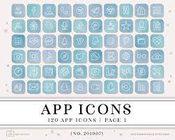 Ios App Icons Ocean Blue App Covers