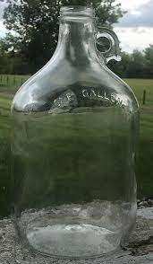 Vintage 1960s One Gallon Glass Jug