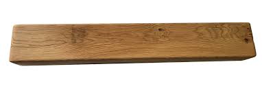 6 x 4 solid oak mantel beam with