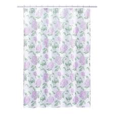 Lavender Hydrangea Shower Curtain