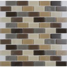 Mosaic Glass Wall Tile 12in X 12in
