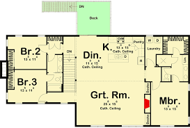 Post Frame Barndominium Home Plan With