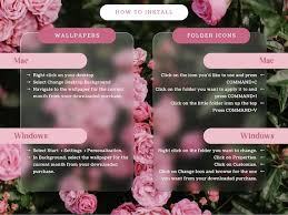 Fl Organizer Wallpaper Pink Roses