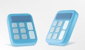 3d Icon Calculator Vectors