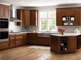 Medium Brown Kitchen Cabinets