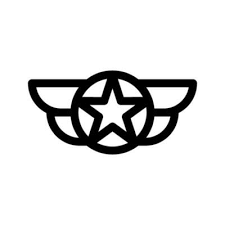 Army Icon Vector Symbol Design
