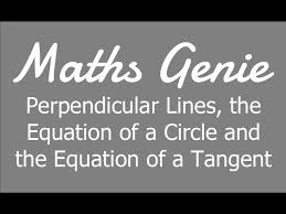 A Circle And The Equation Of A Tangent