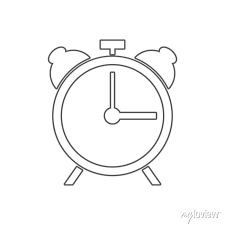 Alarm Clock Icon Element Of Sport For
