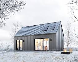Modern Barn House Architectural Plans