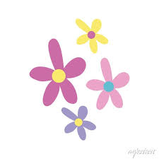 Beautiful Flowers Garden Hand Draw