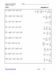 Factoring Polynomials Quadratics