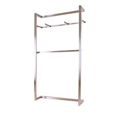Wall Mounted Clothing Rack For Retail