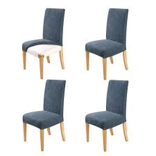 Stretch Dining Chair Covers Knitted