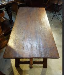 Primitive Rustic Old Fir Refectory Desk