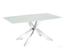 Icon Dining Table With Stainless Base