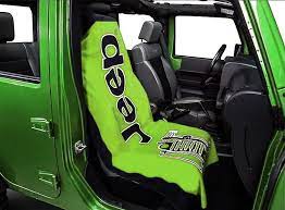 1 Jeep Towel2go Seat Cover Lime Green