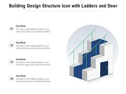 Building Design Structure Icon With