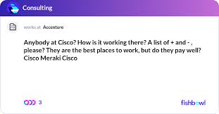 Any At Cisco How Is It Working