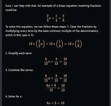 Ai Linear Equation Solver Step By
