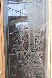 Louis Xv Etched Glass Doors Belgium