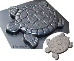 Concrete Mold Turtle Stepping Stone