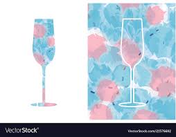 Colorful Pastel Icon Wine Glass