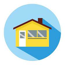 Small House Icon Flat Design 5657800