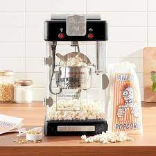 Black Countertop Popcorn Machine