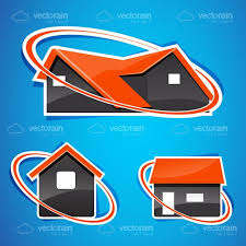 Abstract House Icon Set Vectorjunky