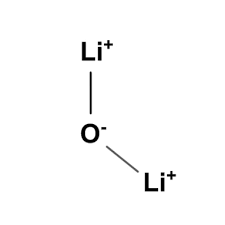 Lithium Oxide Formula Structure