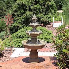 3 Tier Outdoor Water Fountain Fc 73688
