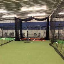 Low Ceiling Indoor Batting Cage Kit For