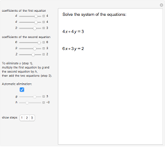 Solving Two Equations In Two Unknowns