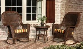 Lexington Wicker Rocking Chair 3 Piece