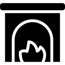 Hearth Place Fire Chimney Icon