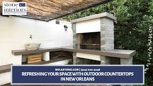 Outdoor Countertops In New Orleans