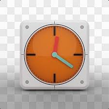 Clock Icon Vector Three Oclock Clock