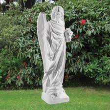 Angel 183cm Marble Resin Garden Statue