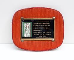 1970s Santa Maria Adelaide Wall Hanging