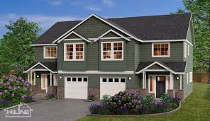 Plan 3322 2 Unit Duplex Hiline Homes