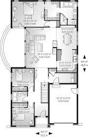 Bungalow Home Plan 3 Bedrms 2 Baths