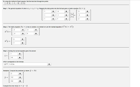 Matrix Equation Ac Y Has No Solution