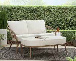 Wicker Sectional Dining Set