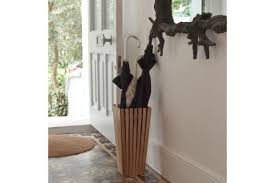 Oak Wooden Umbrella Stand Futon Company