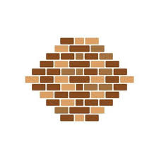 Brick Wall Icon Vector Ilration