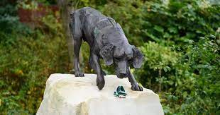 Statue For Hero Staffordshire Army Dog